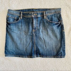 Denim skirt size 12